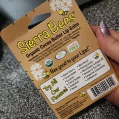 Sierra Bees™（シエラビーズ）、オーガニック リップクリーム、ココ