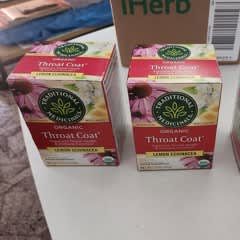 Organic Throat Coat（オーガニック スロートコート）、レモン