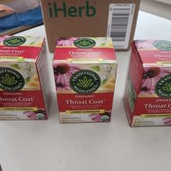 Organic Throat Coat（オーガニック スロートコート）、レモン