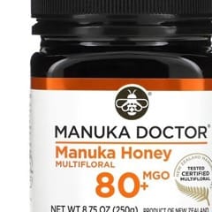 マルチフローラル マヌカハニー、MGO（メチルグリオキサル）80+、250g