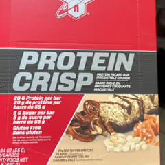 プロテインバーprotein crisp 塩タフィープレッツェル 22本 Amazon.co.jp: Syntha-6 シンサ6 プロテインクリスプ プロテイン