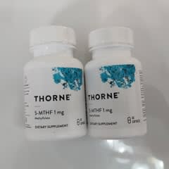 ページ 1 - レビュー - Thorne （ソーン）, 5-MTHF, 1 mg, 60カプセル