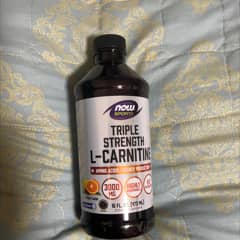 Page 1 - Reviews - NOW Foods, Sports, L-Carnitine, Triple Strength, Citrus,  16 fl oz (473 ml) - iHerb