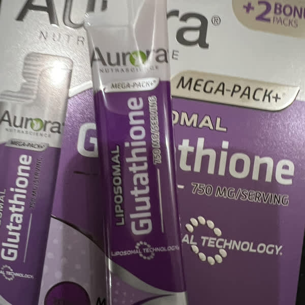 aurora l glutathione Aurora Nutrascience Nano-Liposomal , Glutathione, Liposomal Drink Mix, 10 Packets, 0.32 oz (9 g) Each main image 0
