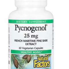 Pycnogenol Precious 120包 Pycnogenol, 25 mg, 60 Vegetarian Capsules