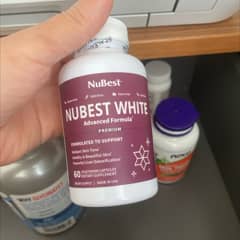 nubest white glutathione reviews NuBest White - Glutathione 400mg & Milk Thistle Dominican Republic main image 0