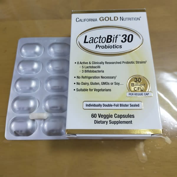 California Gold Nutrition LactoBif プロバイオティクス 300億