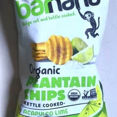 オーガニックプランテンチップス、アカプルコライム、140g（5オンス）
