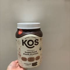 KOS オーガニック植物性プロテイン　チョコレートフレーバー Amazon.com: KOS Organic Plant Based Protein Powder