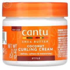 ナチュラルヘア用シアバター、ココナッツ カーリング クリーム、57g（2