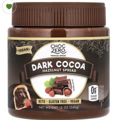 Page 1 - Reviews - ChocZero, Dark Cocoa Hazelnut Spread, 12 oz