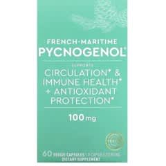 フレンチマリンタイムPycnogenol®（ピクノジェノール）、100mg、ベジ