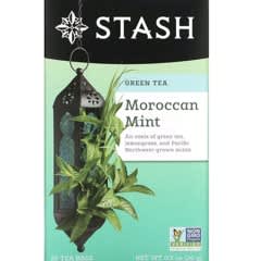 mint tea　1011 緑茶、モロッカンミント、ティーバッグ20袋、26g（0.9オンス）