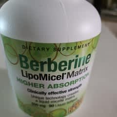 Berberine LipoMicel Matrix, 500 mg, 60 Liquid Softgels