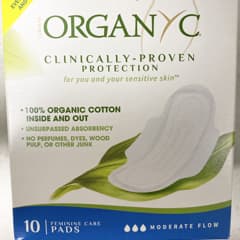 Organyc Cotton Day Pads Moderate Flow 10 Pads – Healthy Options - View #8