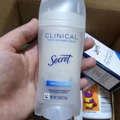 シークレット クリニカルストレングス 無香料 箱のまま発送 ４本 Amazon.co.jp: Secret/シークレット クリニカル Clinical+
