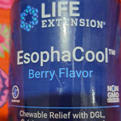 Life Extension, EsophaCool, Berry, 60 Vegetarian Chewable Tablets