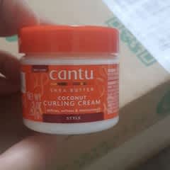 ナチュラルヘア用シアバター、ココナッツ カーリング クリーム、57g（2