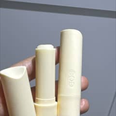 100％天然オーガニックリップクリーム、バニラビーン、2個、各4g（0.14