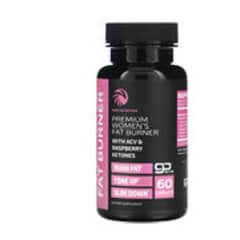 プレミアムウィメンズファットバーナー、ラズベリーケトン配合、60粒