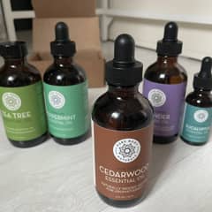 100％ピュアエッセンシャルオイル、シダーウッド、118ml（4液量オンス）