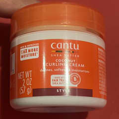 ナチュラルヘア用シアバター、ココナッツ カーリング クリーム、57g（2