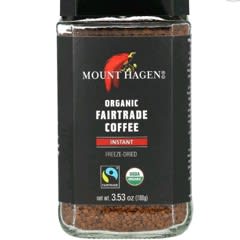 オーガニック フェアトレード カフェインレスインスタントコーヒー100g 20個 Amazon | マウントハーゲン オーガニック フェアトレード カフェ