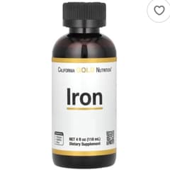 ページ 1 - レビュー - California Gold Nutrition, Iron, as