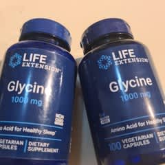 グリシン、1,000mg、ベジカプセル100粒