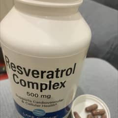 レスベラトロール複合体、500mg、60粒 レスベラトロール複合体、500mg、60粒