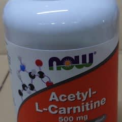 l carnitine 750 review Now Foods Acetyl-L Carnitine, 750 mg, 90 Tablets