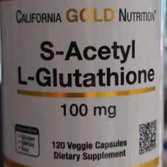 s acetyl l glutathione 中文 頁面1 - 評價- California Gold Nutrition, S-Acetyl L-Glutathione, 100 mg, 120  Veggie Capsules