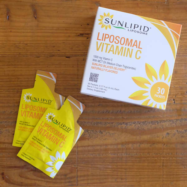 90袋　SunLipid サンリピッド リポソーム ビタミンC 試してみた】リポソームビタミンC SunLipidの効果・肌質別の