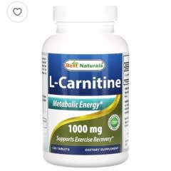 bulk l-carnitine l-tartrate capsules 1000mg reviews L-Carnitine Tartrate Powder Supplement main image 1