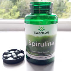 Spiruline Lindens 500mg - 2 Paquets De 180 Comprimés, Neufs