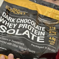 スポーツ、ホエイ プロテイン アイソレート、ダークチョコレート、2.27 