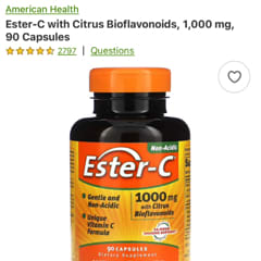 ●American Health エスターC 500mg シトラスフラボノイド● アメリカンヘルス エスターC ＋シトラスバイオフラボノイド