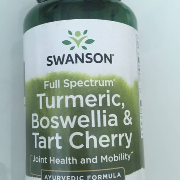 Complément Alimentaire Swanson - Boswellia & Curcumine (Curcuma) - 60 Gélules