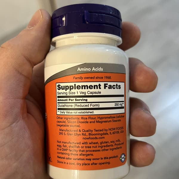 now glutathione iherb Page 1 - Reviews - NOW Foods, Glutathione, 250 mg, 60 Veg Capsules