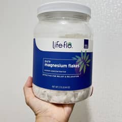 Amazon.co.jp: Life-flo ピュア マグネシウム フレーク 塩化マグネシウムブライン 2 75ポンド 44オンス : ドラッグストア