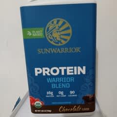 Protéine Sunwarrior Warrior Blend Naturelle - 375 G - US - Neuf