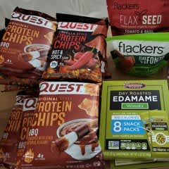 オリジナルスタイルプロテインチップス、BBQ、8袋、各32g（1.1オンス）