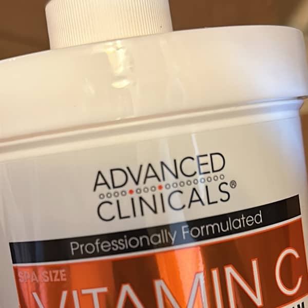 Crème éclaircissante Advanced Clinicals Vitamine C – 454g, FPS 3, Certifié Végan, Date De Péremption 2028