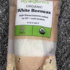 Organic White Beeswax, 16 oz (454 g)