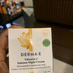 DERMA E ダーマE ナイトクリーム 2個セット ダーマE Cナイトクリーム ダーマイー（DERMA・E） - QVC.jp