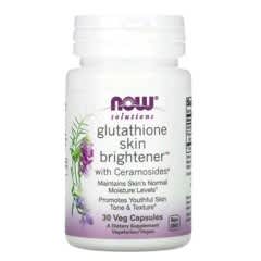 Page 1 - Reviews - NOW Foods, Solutions, Glutathione Skin Brightener™, 30 Veg Capsules