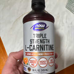 now triple strength l carnitine Page 1 - Reviews - NOW Foods, Sports, L-Carnitine, Triple Strength, Citrus,  16 fl oz (473 ml)