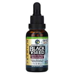 BearCeréju HERB OIL SQ 100 30ml Black Seed, 100% Pure Cold-Pressed Black Cumin Seed Oil, 1