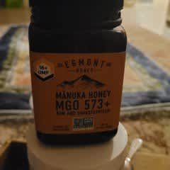 マヌカハニー、生・非加熱、MGO 573+、500g（17.6オンス）