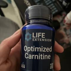 Life Extension Optimized L-Carnitine 700 Mg - 60 Capsule Vegane, Alto Dosaggio, Testato, Senza Glutine